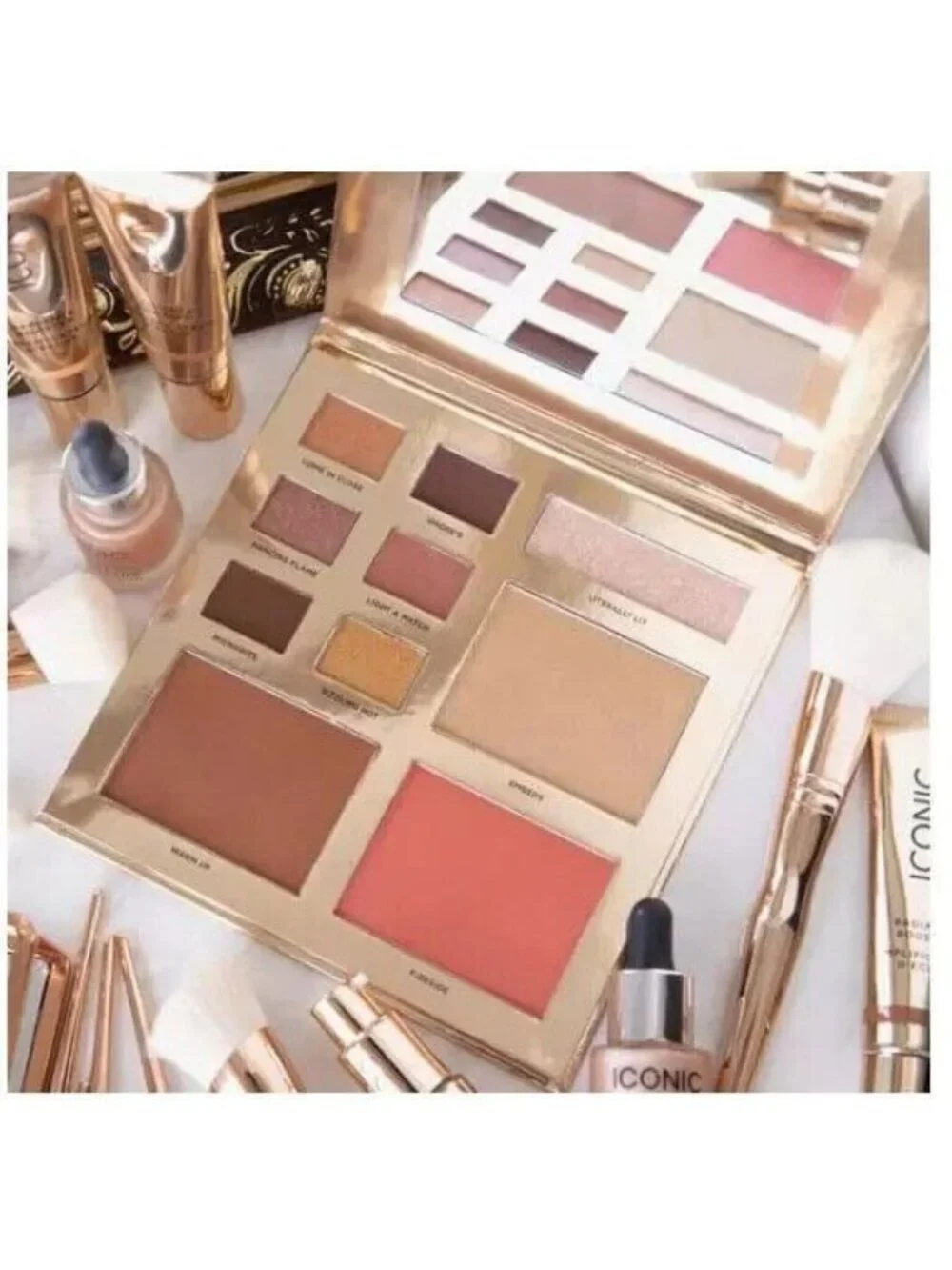 Iconic London Heat Of The Moment Face & Eye Palette NEW
